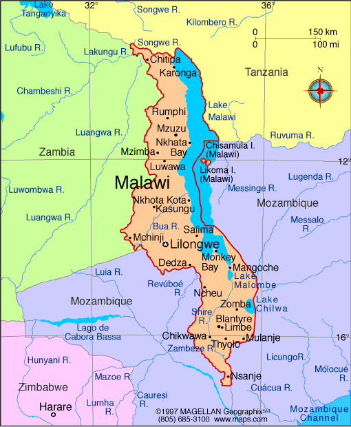 Malawi_map